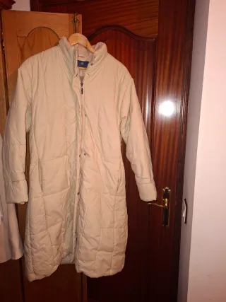 Anorak beige largo