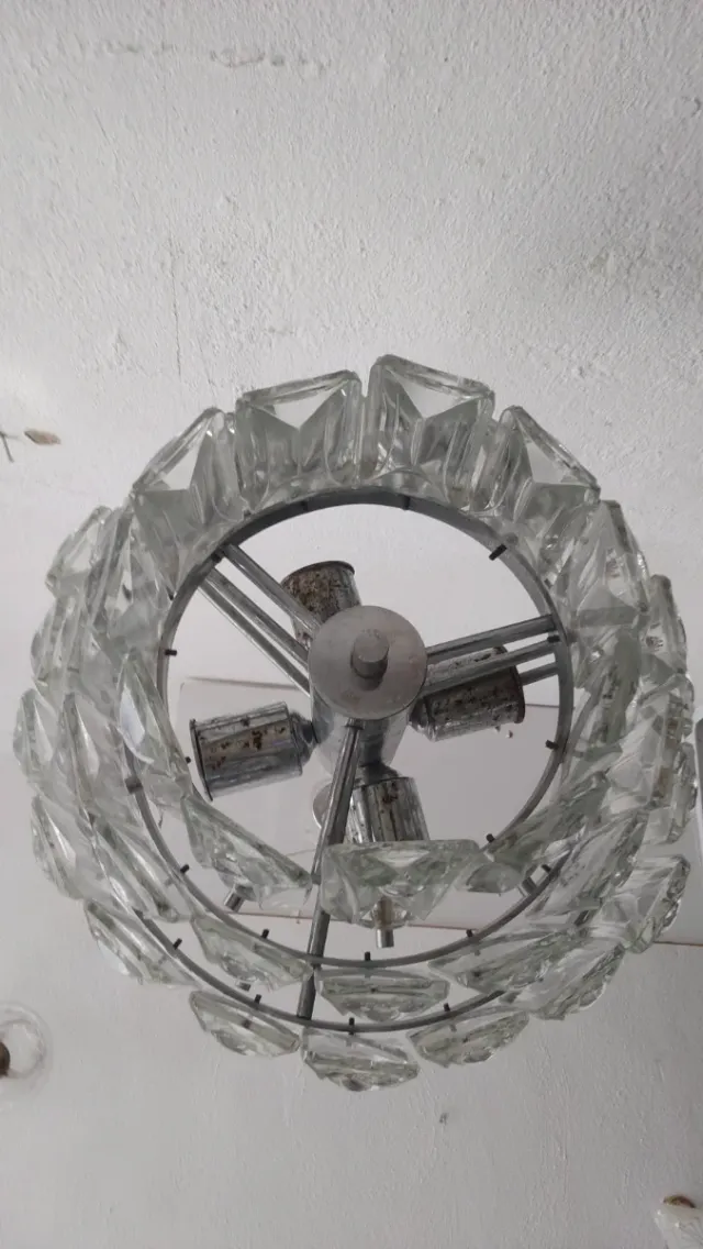 Lámpara Kinkeldey Leuchten Vintage Alemana 70s