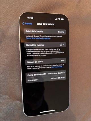 iPhone 15 128GB - FEBRERO 2024 Fabricación