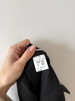 Pantalón de traje gris oscuro T62 Stretch