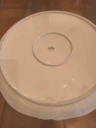 Rosenthal Fuente Porcelana Oro Rosas, Sanssouci