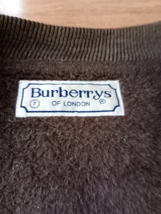Cárdigan Vintage Burberrys of London Marrón