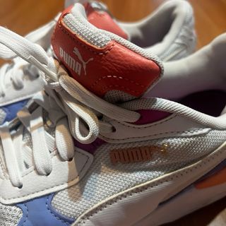 Zapatillas Puma Mujer Rosa y Blanco