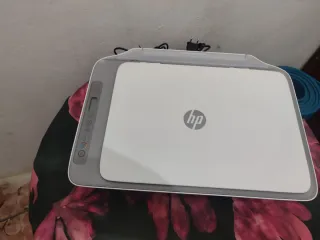 Impresora HP Gris y Blanca