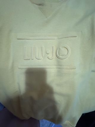 Felpa Liu Jo Gialla Uomo