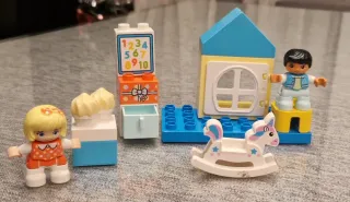 Lego Duplo Set Casa Unicornio Figuras