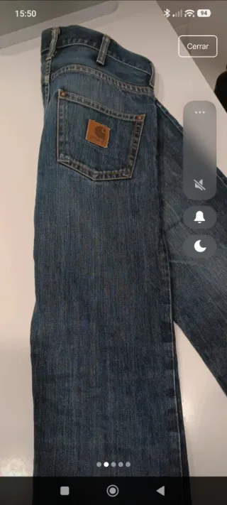 Jeans Carhartt Azules Vaquero que puede ser unisex