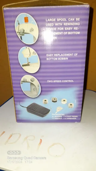 Máquina de coser Genius con 2 velocidades