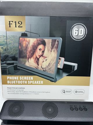 Amplificatore Schermo Telefono F12 Bluetooth