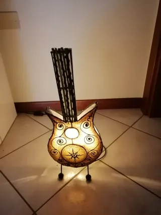 Lampada design chitarra
