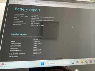 HP Pavilion x360 14”, i3 10ª gen, 4GB RAM