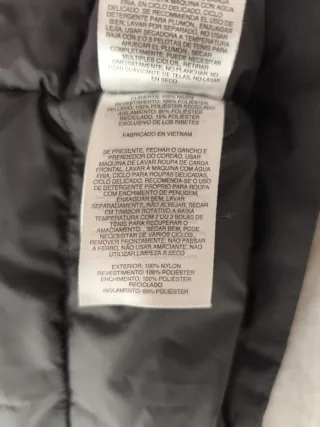 Chaqueta Columbia Negra Talla M Mujer Nieve