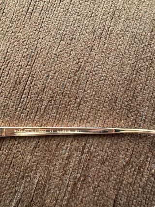 Gafas Cartier Doradas y Plateadas