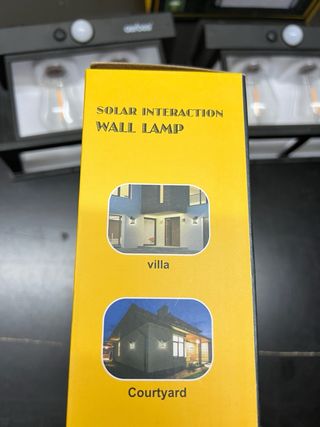 Coppia Lampade Solari Aerbes