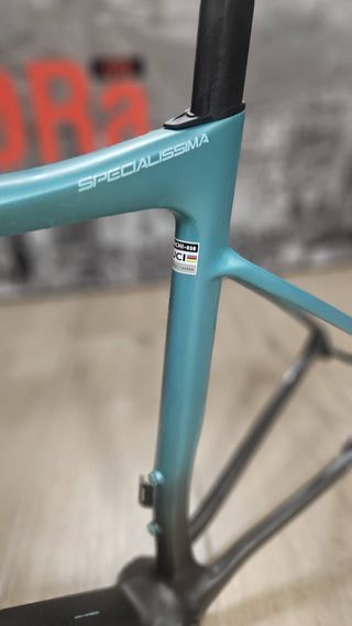 Cuadro Bianchi Specialissima PRO de carretera