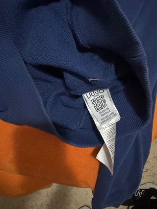 Felpa Liu Jo Uomo Blu Taglia M
