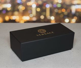 Caja Joyero Versace Negra y Dorada