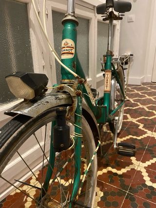 Bicicleta plegable antigua Torrot