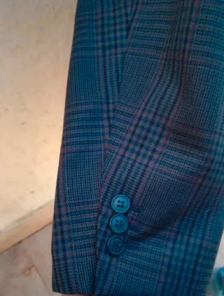 Giacca Uomo 100% Lana taglia 52