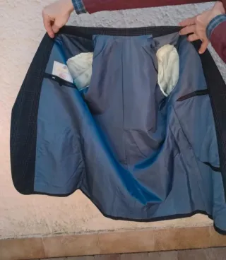 Giacca Uomo 100% Lana taglia 52