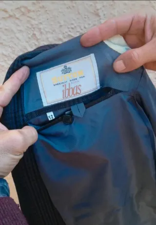 Giacca Uomo 100% Lana taglia 52