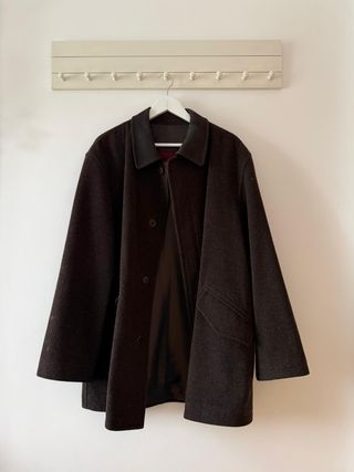 Abrigo Caramelo Marrón Chocolate