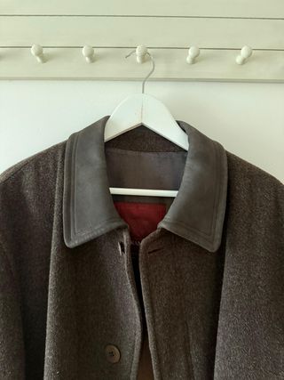 Abrigo Caramelo Marrón Chocolate