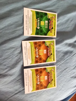3 Cromos Edición Limitada Fútbol