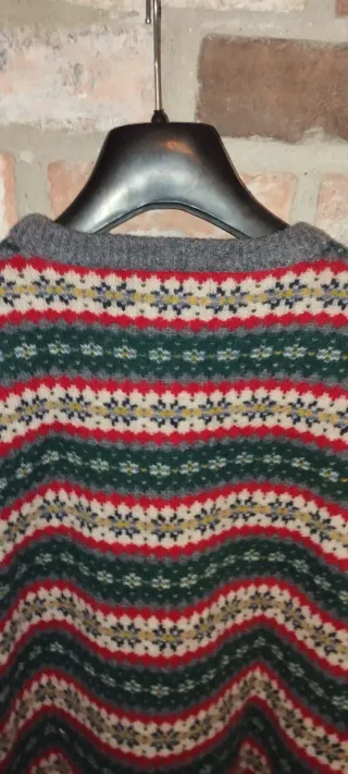 Maglione Gant lana vergine vintage 80s 90s