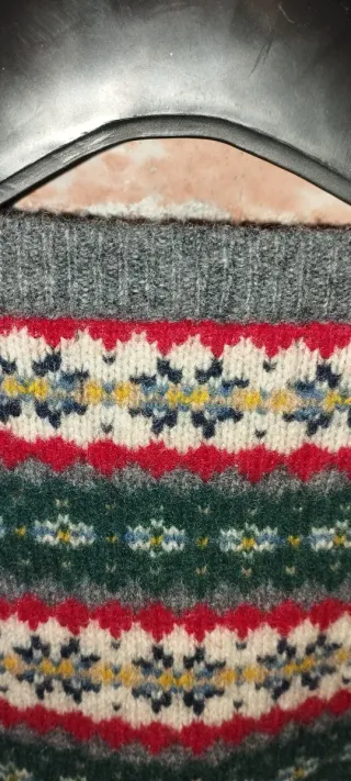 Maglione Gant lana vergine vintage 80s 90s