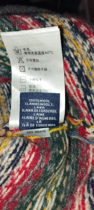 Maglione Gant lana vergine vintage 80s 90s