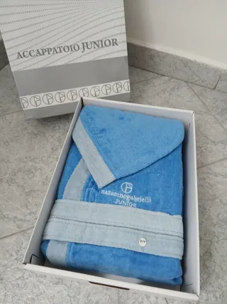 Accappatoio Nazareno Gabrielli Junior Blu