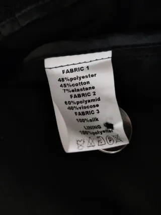 Blazer nero Pizzicò