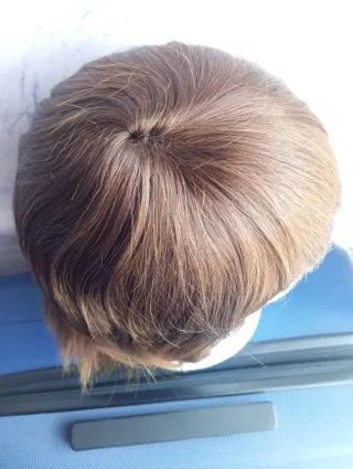 Peluca de mujer con pelo natural