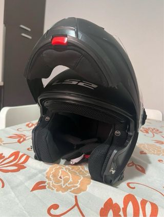 Casco LS2 Strobe Modulare FF325 Nero Opaco
