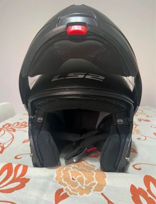 Casco LS2 Strobe Modulare FF325 Nero Opaco