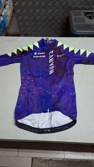 Maillot Canyon Morado y Verde Neón