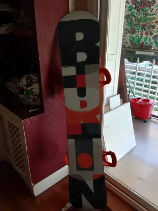 Tabla Burton 155cm + Fijaciones Burton Con funda