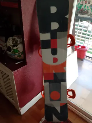 Tabla Burton 155cm + Fijaciones Burton Con funda