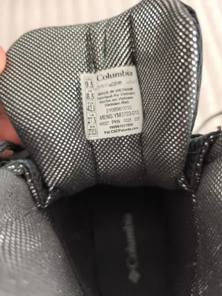 Botas hombre  Columbia Nieve Talla 41-42 montaña