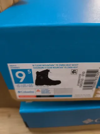 Botas hombre  Columbia Nieve Talla 41-42 montaña