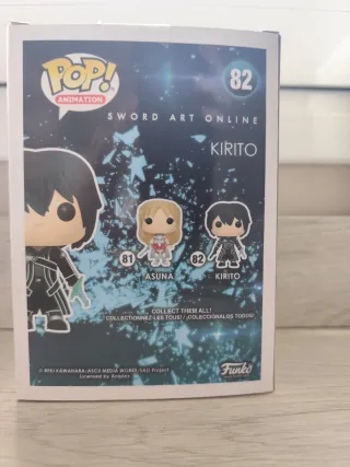 Funko Pop! Kirito 82 Sword Art Online