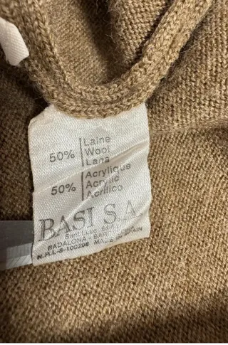 Jersey Lacoste Talla XL Marrón