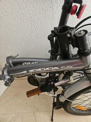 Bicicleta Boomerang Aluminio Plegable