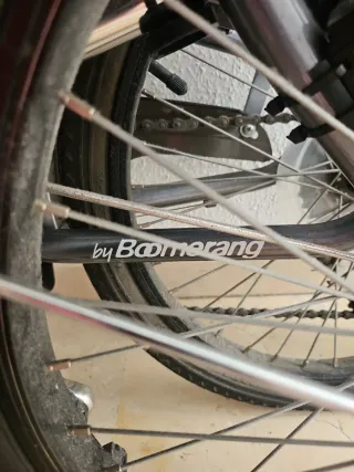 Bicicleta Boomerang Aluminio Plegable