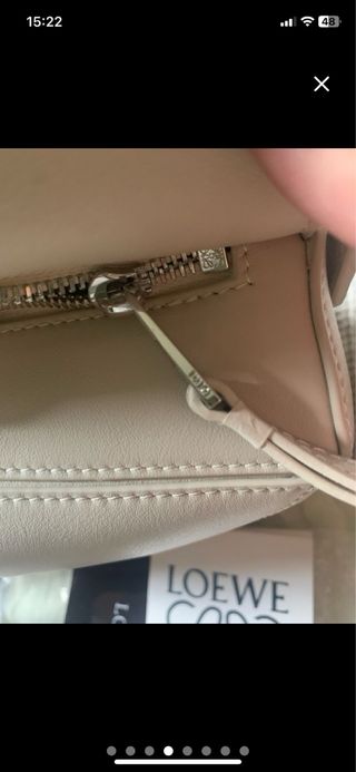 Bolso Loewe Puzzle Pequeño Beige