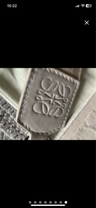 Bolso Loewe Puzzle Pequeño Beige