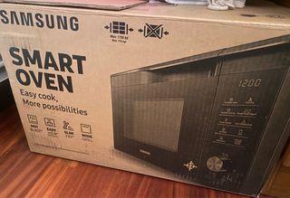 Microondas Samsung MC28A5137CK/E1 Negro y plata.