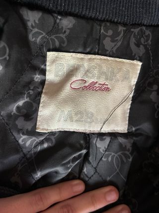 Abrigo de pana negro bershka