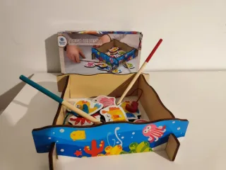 Juego de Pesca Magnética Infantil